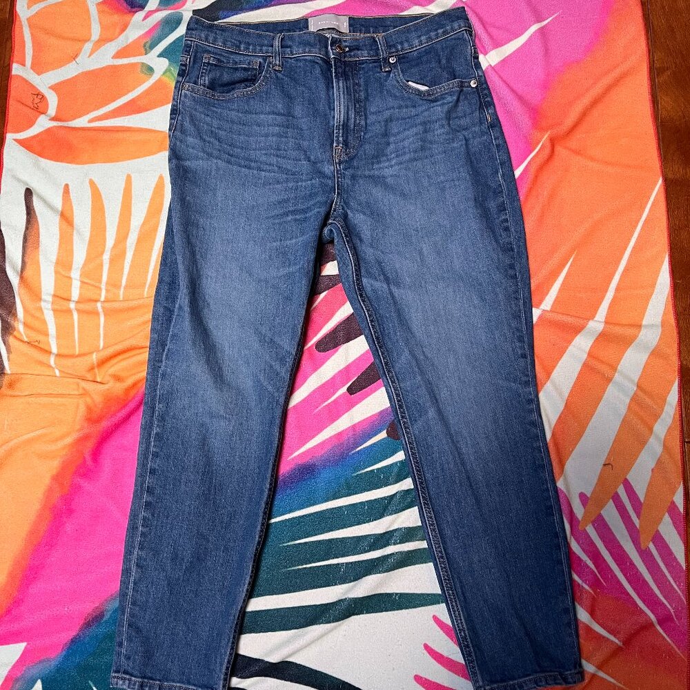 Everlane High Waist straight jeans, size 32 ankle